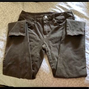 American Eagle Dust Brown Jeggings